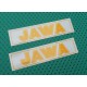 STICKERS JAWA - YELLOW - UNUSED (NEW)